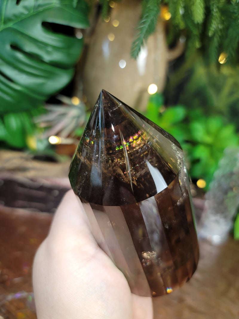 High Grade 6.25" Smoky Quartz Vogel