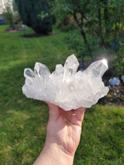 High Grade Clear Quartz Cluster from Brazil