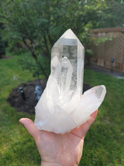 High Grade Clear Quartz Cluster from Brazil