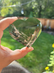 High Grade Smoky Quartz Faceted Heart