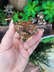 High Grade Citrine Diamond Shape Gem