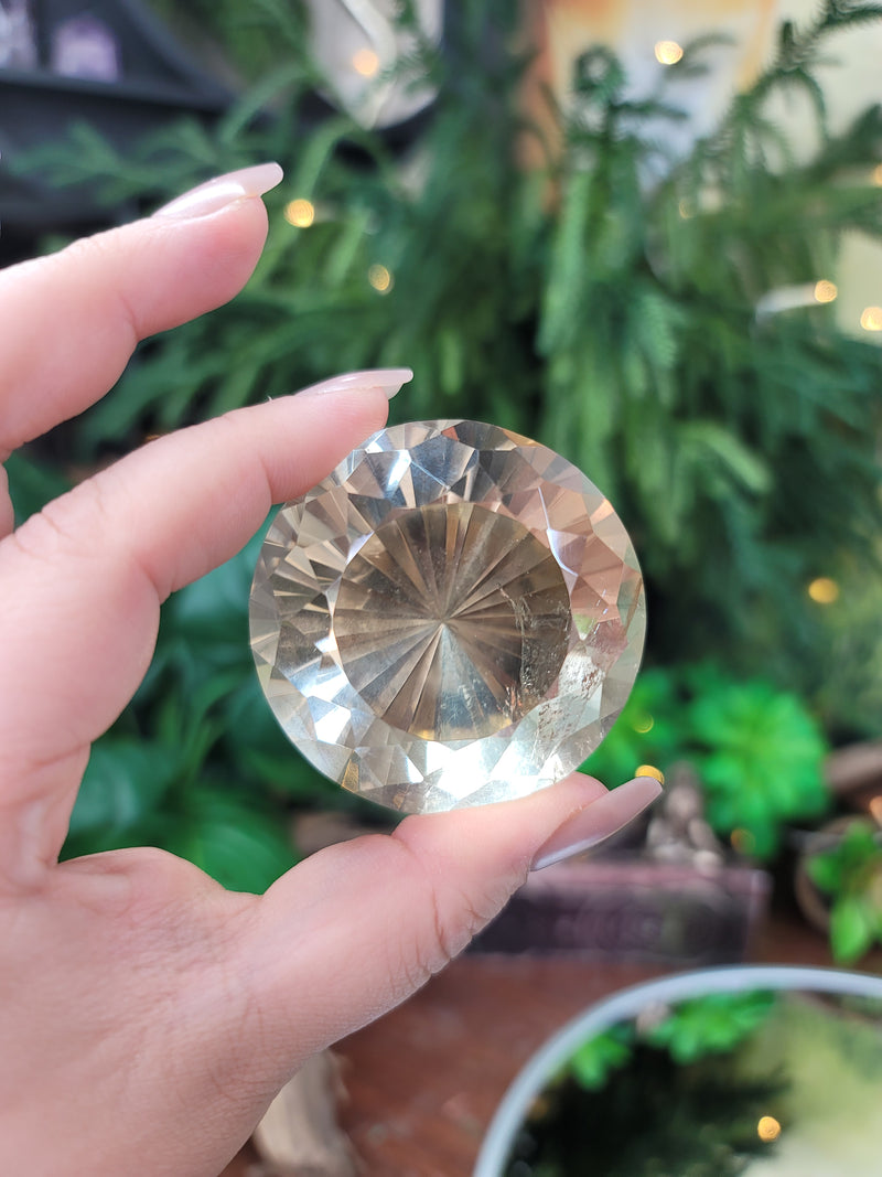 High Grade Citrine Diamond Shape Gem