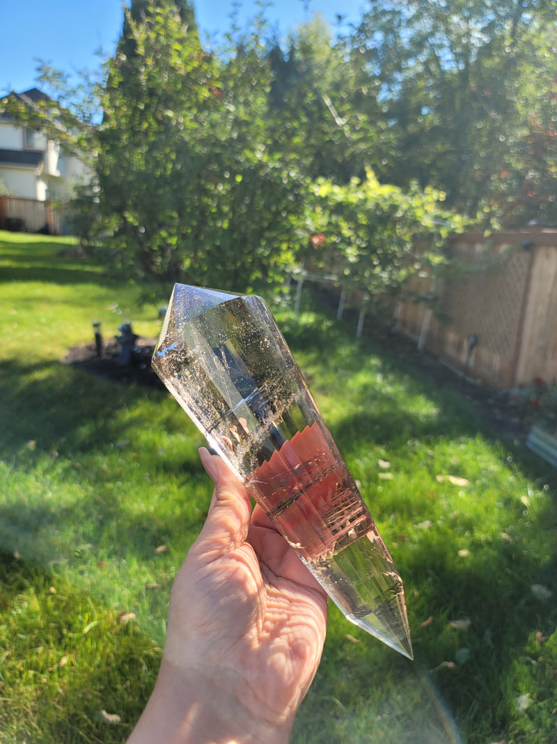 Ultra High Grade 9.5" Smoky Quartz Vogel