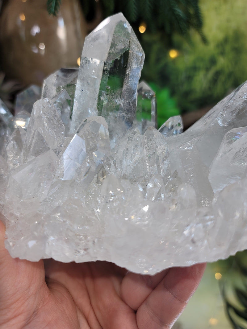 High Grade Clear Quartz Cluster from Brazil