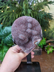 Beautiful Red Druzy from Uruguay