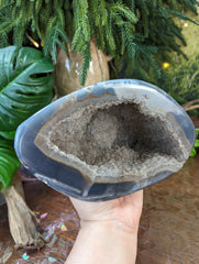 STUNNING Sugar Druzy Geode