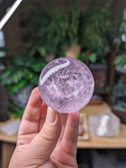 Gemmy Amethyst Sphere / Amethyst Crystal Ball