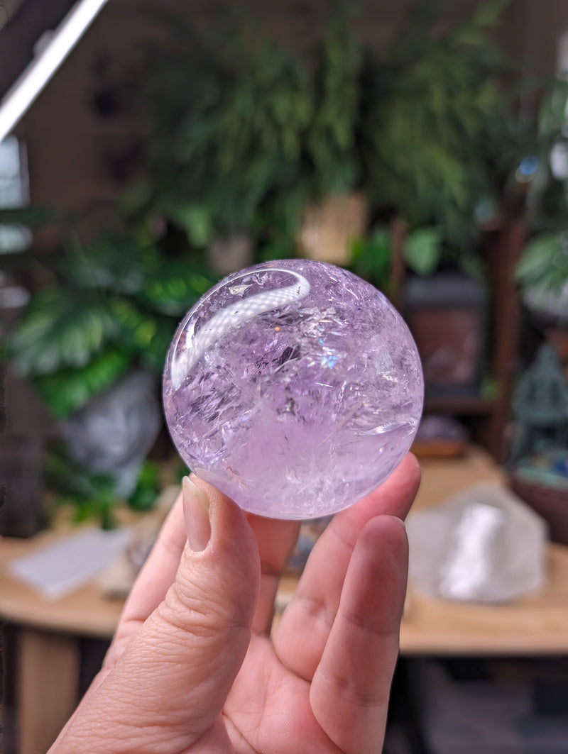 Gemmy Amethyst Sphere / Amethyst Crystal Ball