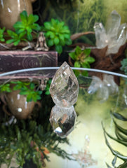 Faceted Light Smoky Quartz Egg