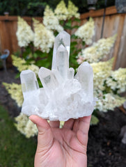 High Grade Clear Quartz Cluster from Brazil