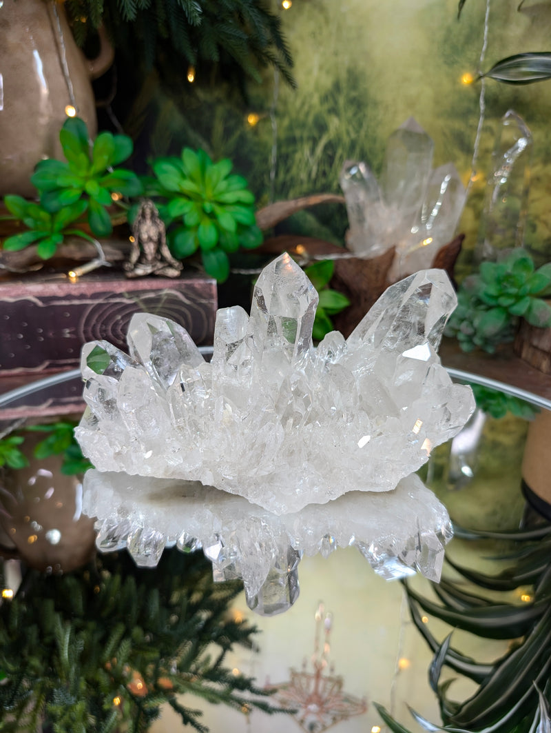 High Grade Clear Quartz Cluster from Brazil