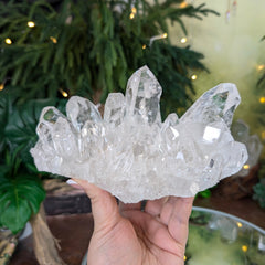 High Grade Clear Quartz Cluster from Brazil