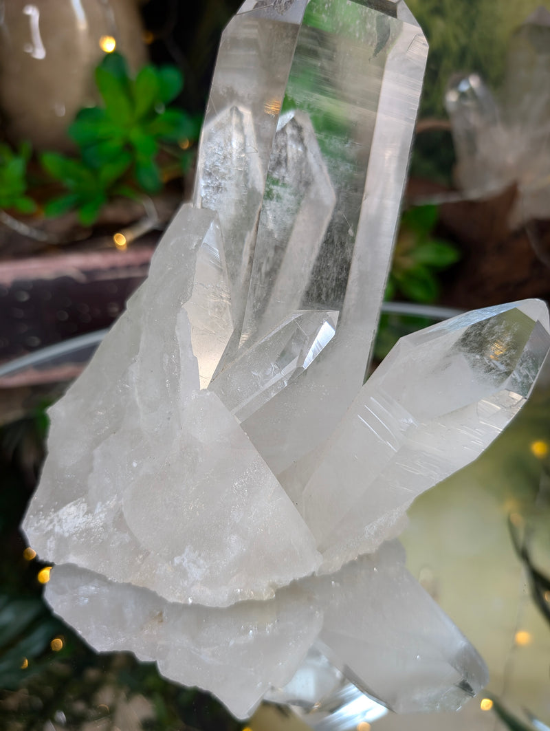 High Grade Clear Quartz Cluster from Brazil