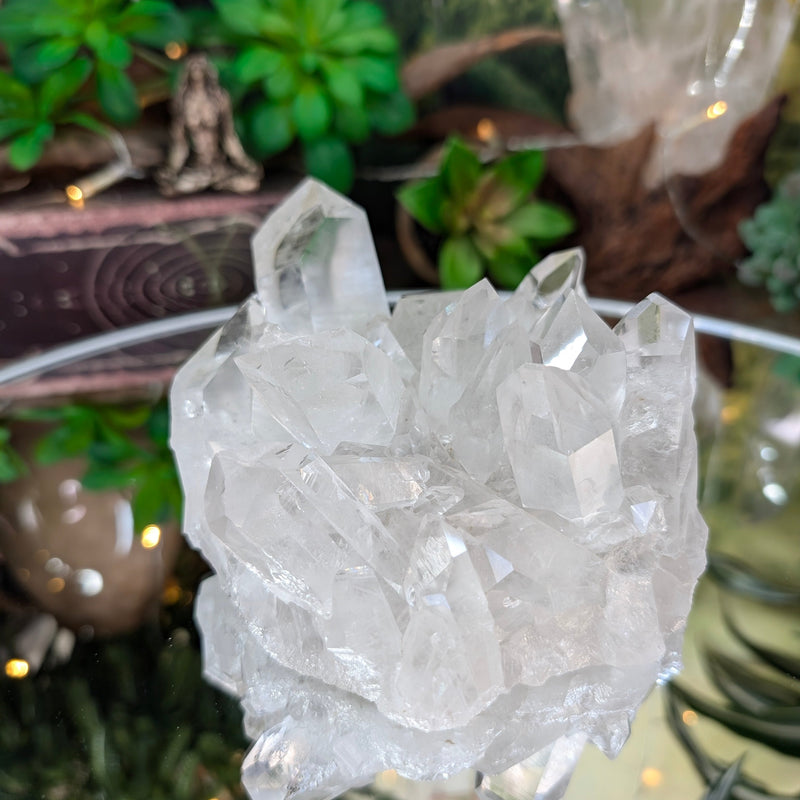 High Grade Clear Quartz Cluster from Brazil