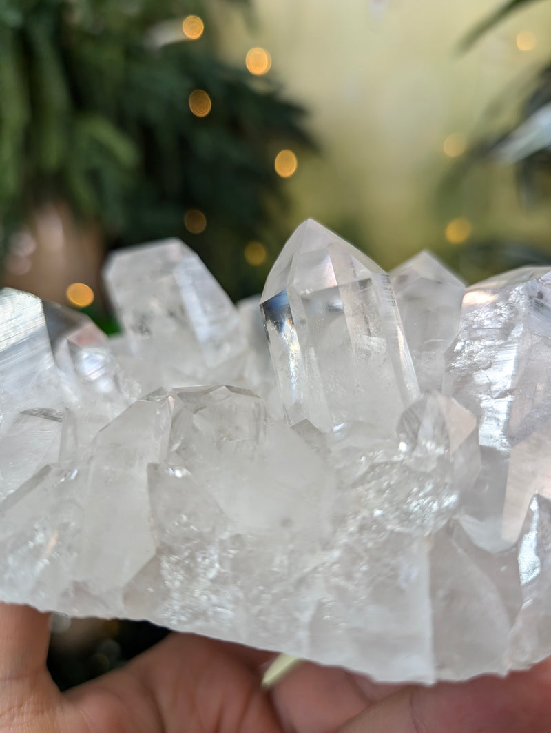 High Grade Clear Quartz Cluster from Brazil