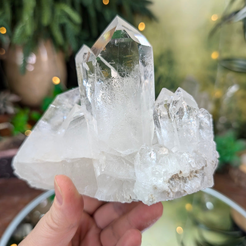 High Grade Clear Quartz Cluster from Brazil