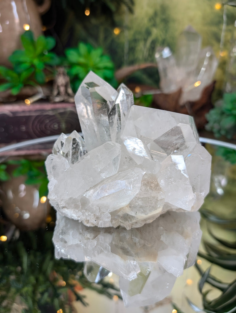 High Grade Clear Quartz Cluster from Brazil