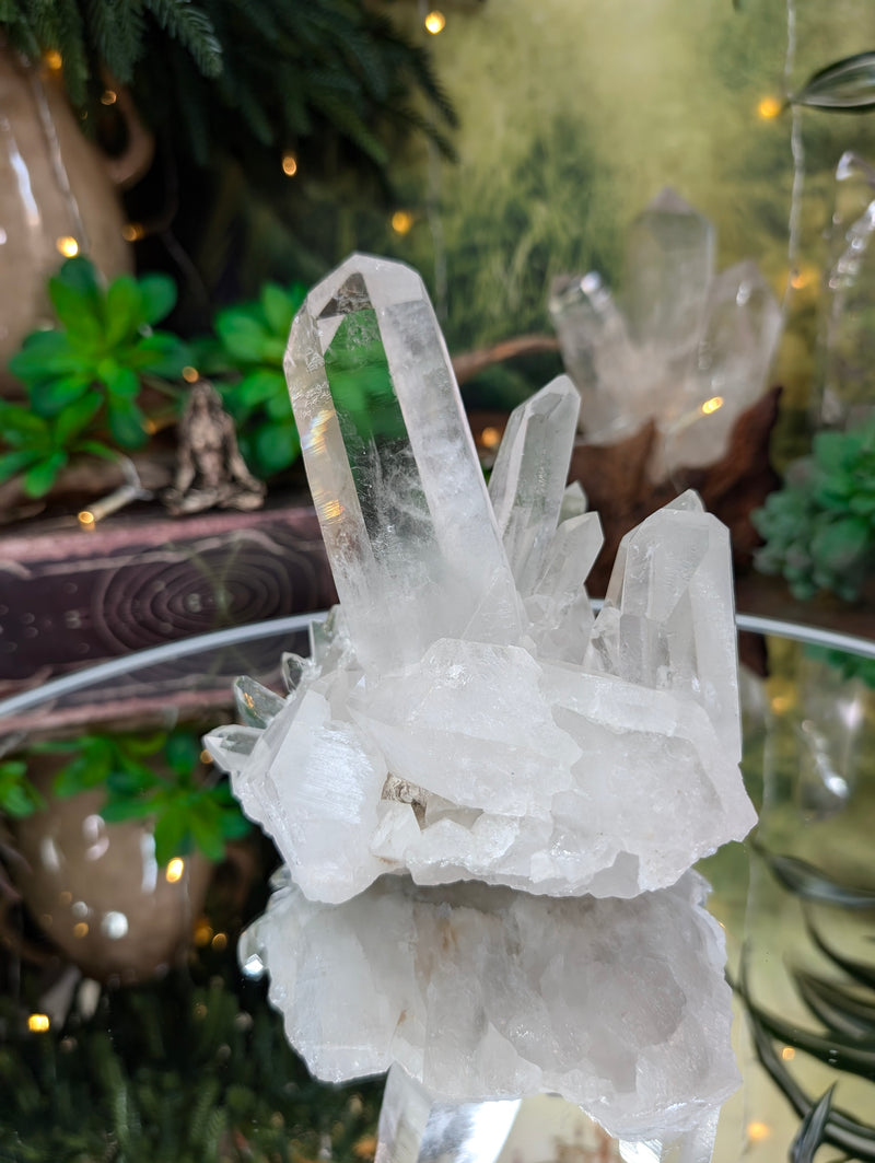 High Grade Clear Quartz Cluster from Brazil