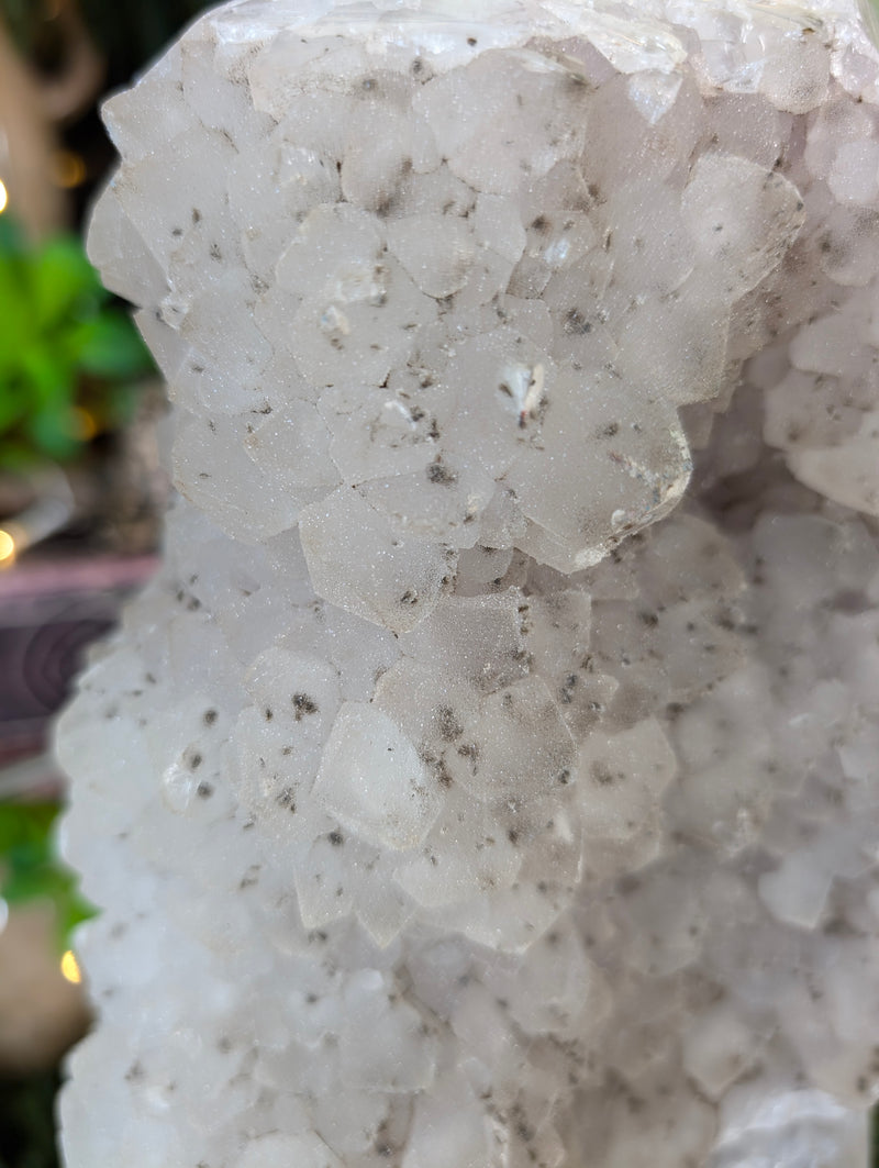 Sparkly Quartz Druzy with Rutile Inclusions