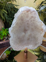 SPARKLY - Amethyst Flower Geode with Quartz