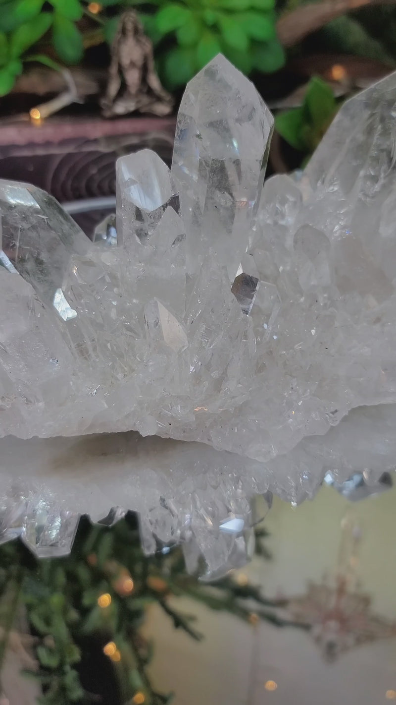 High Grade Clear Quartz Cluster from Brazil