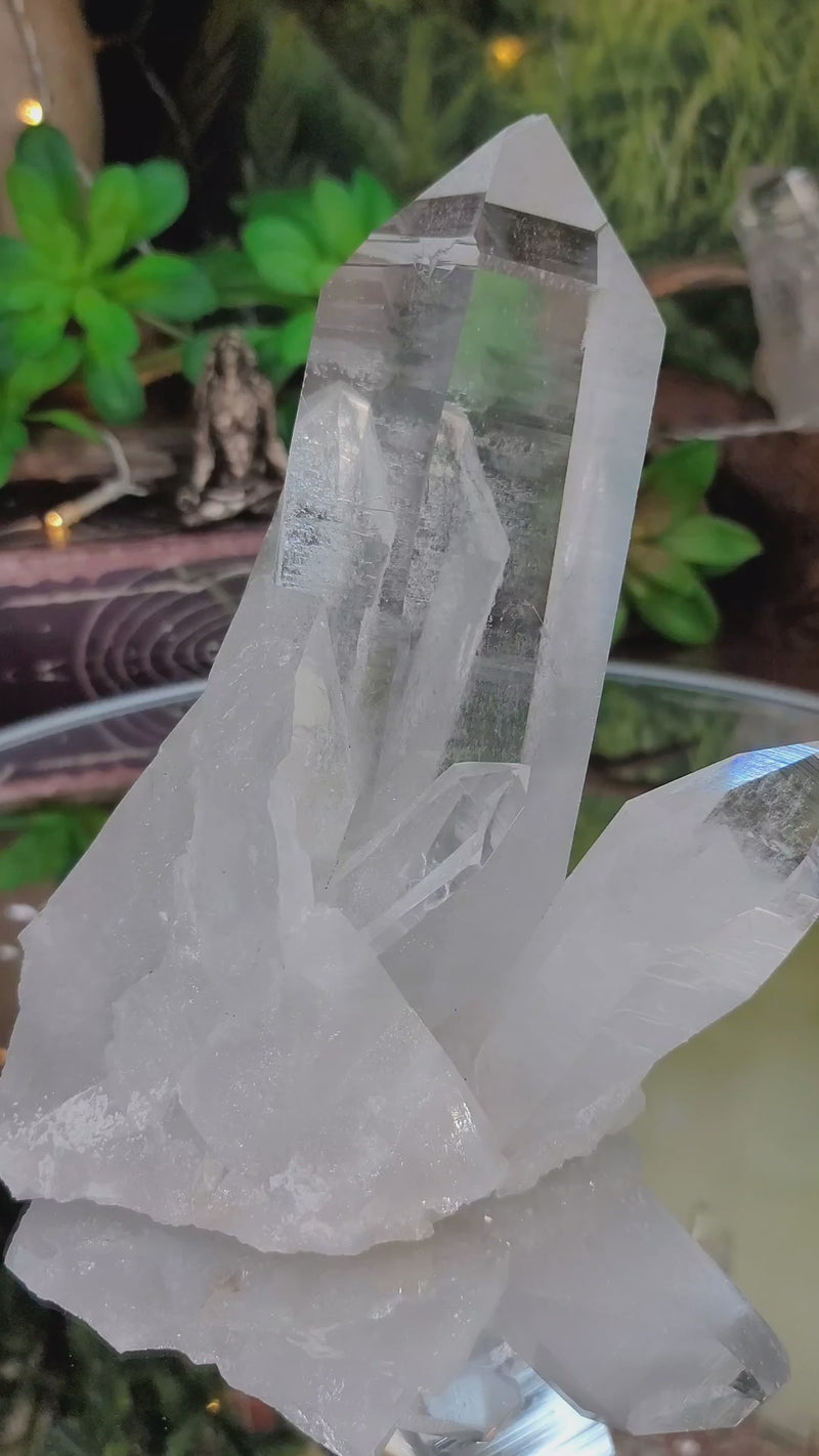 High Grade Clear Quartz Cluster from Brazil