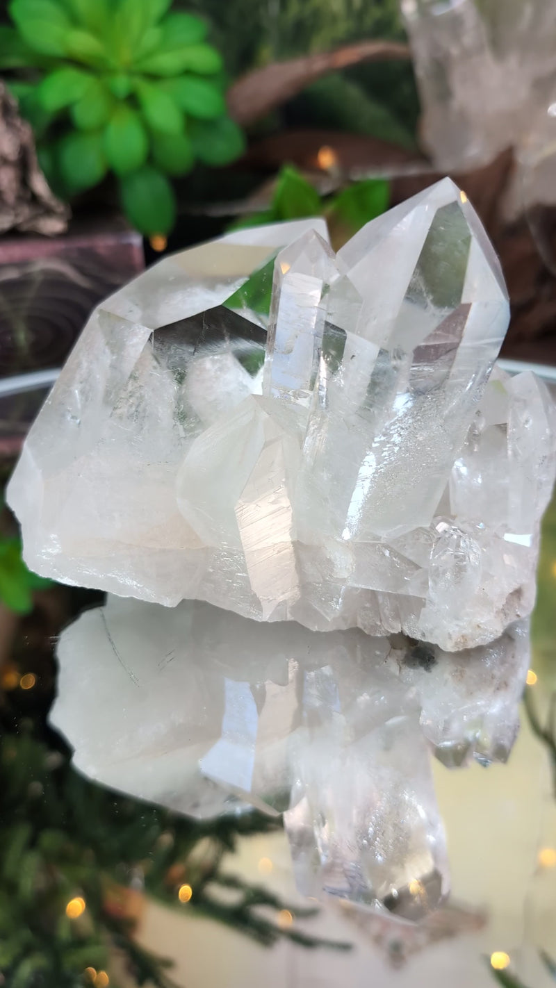 High Grade Clear Quartz Cluster from Brazil