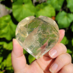 Natural Citrine Faceted Heart from Brazil #5