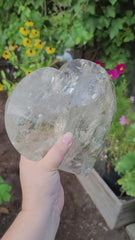Collectors Piece - XXL High Grade Champagne Citrine Faceted Heart